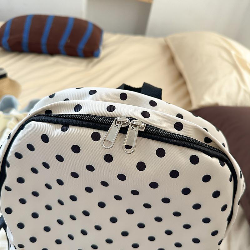 Women's Bow School Bag Student Backpack Lightweight School Backpack