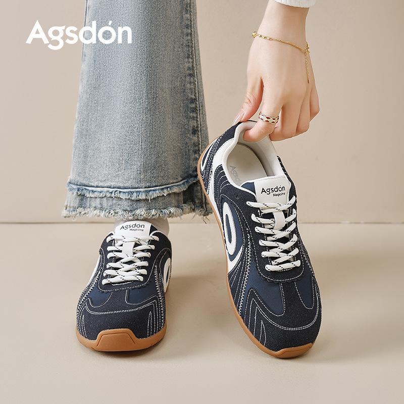Augustine flat-bottomed German training shoes women's 2025 new autumn super fire turbine ballet Forrest Gump women's shoes sports shoes