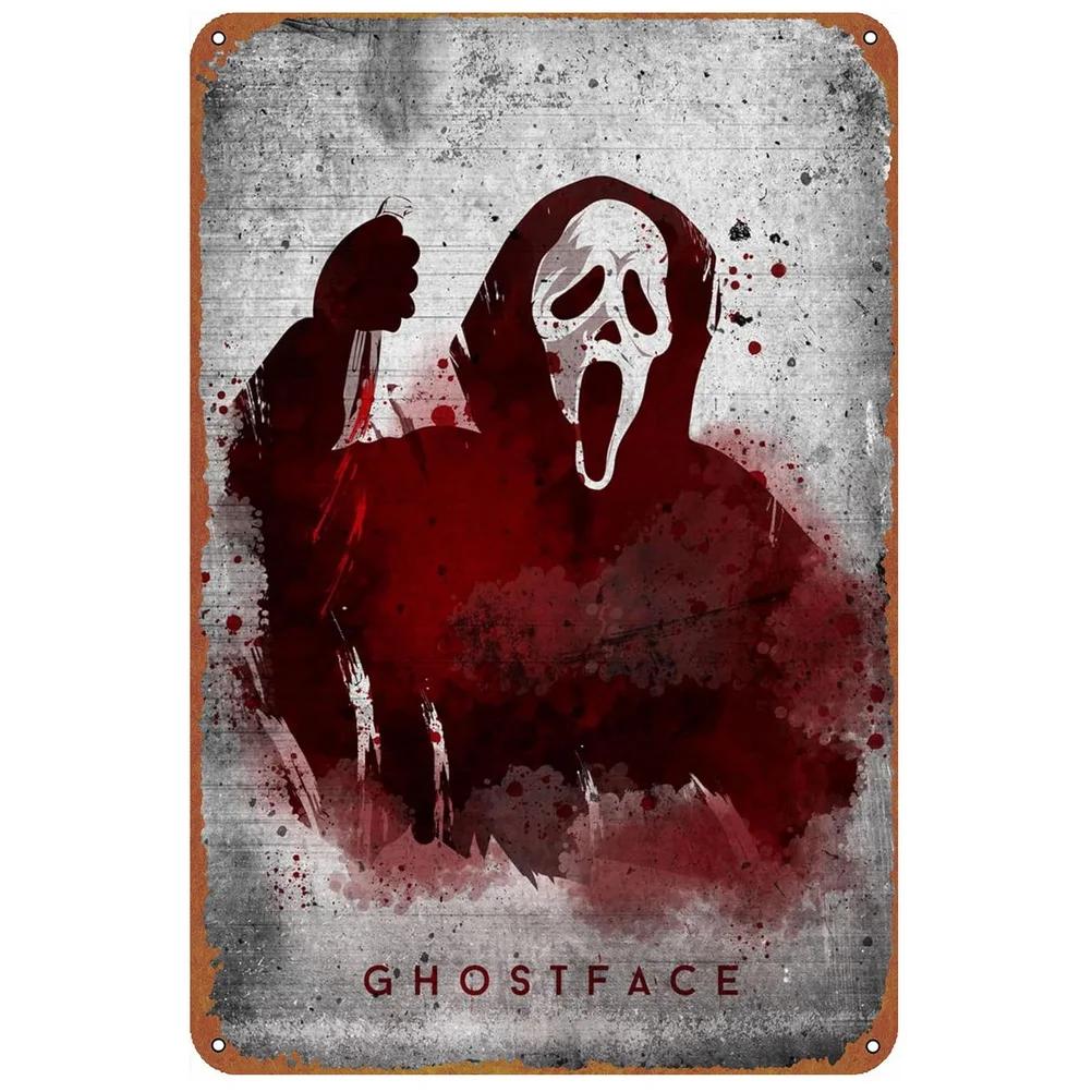 Classic Movie Metal Tin Signs Vintage Wall Art Urban Cowboys Dahmer Rocky Movie Posters for Home Cafe Bars Pubs Film Decoration