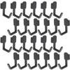 24 Pcs Pegboard Tool Holders Hook Craft Room Organizers and Storage Coat Hanger Hooks for Pegboards