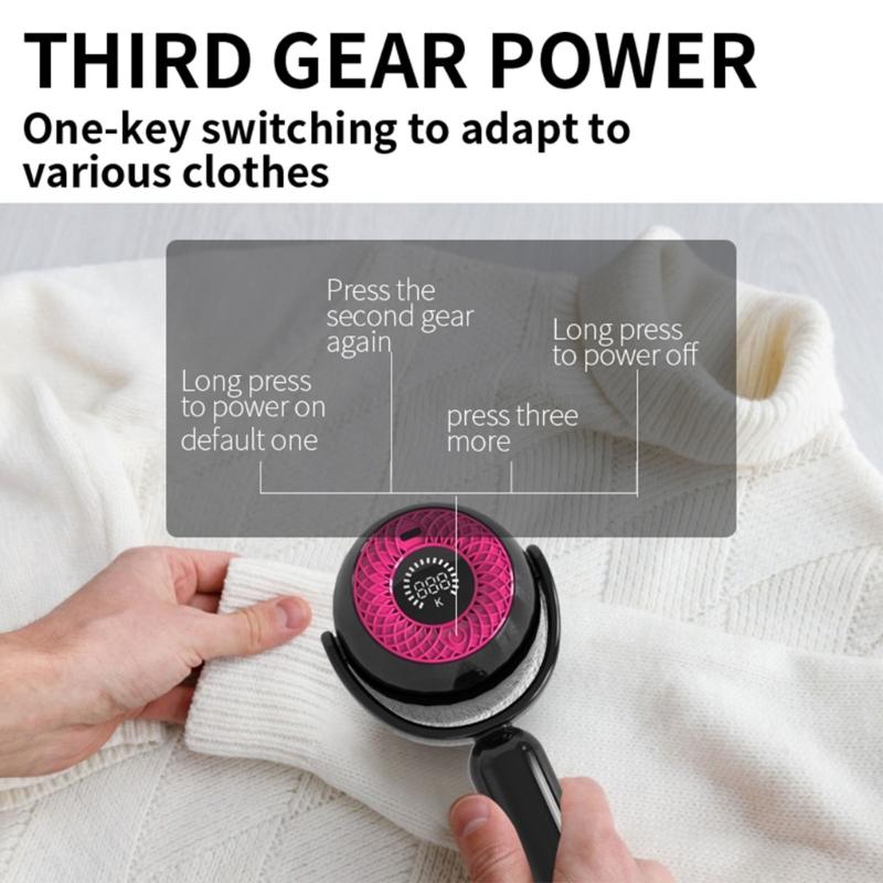 Lint Remover Portable Cordless Fabric Shaver Remover for Clothes Spools Removal