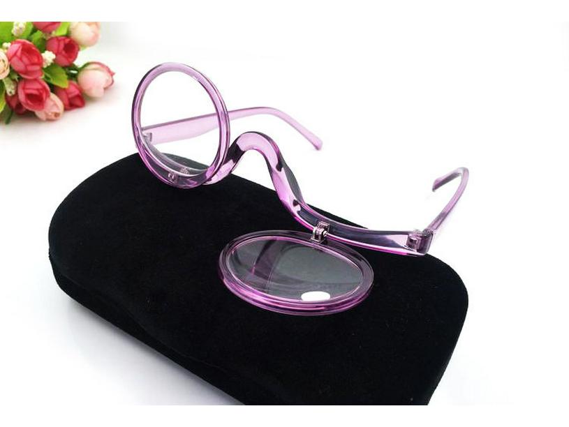 Women's Fashion Flip-Up Magnifying Makeup & Reading Glasses - Rotating Design