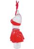 European Patent Leather Bunny Girl Costume Set: Nightclub Role-Playing Erotic Lingerie