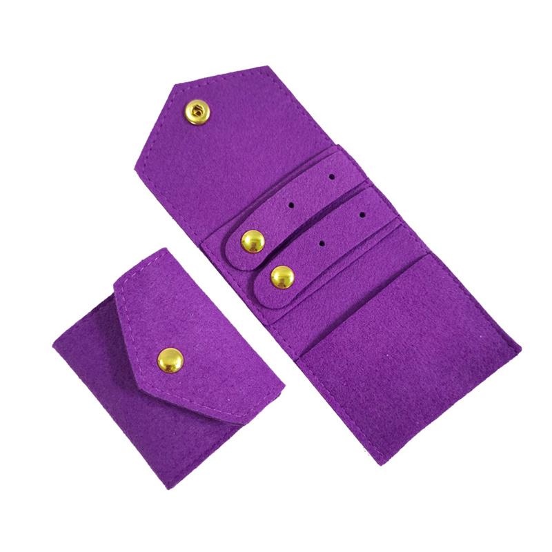 

Креативный модный мешочек для украшений из микрофибры, мини-сумка, мешочек для украшений, портативная сумка для хранения, многофункциональная портативная сумочка для ювелирных изделий 1pc фиолетовый