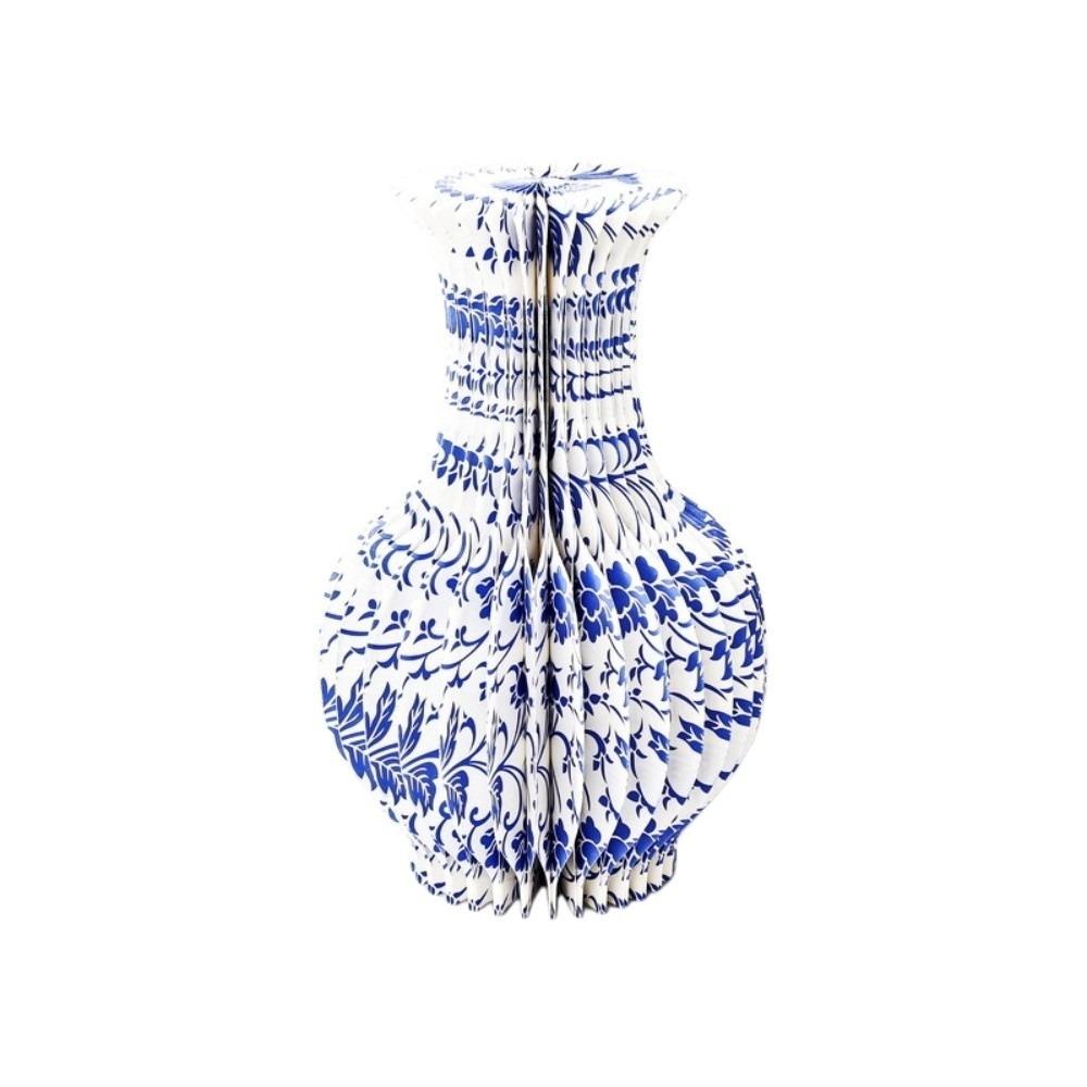 Handgefertigte Wabenpapier-Vase Dekorative Tischdeko Wohnzimmer