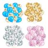 10/20pcs12Inch Golden Confetti Latex Balloons Birthday Party Decoration WeddingBalloons Decoration Balloons