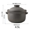 Ceramic Pot Cooking Japanese Style Clay Casserole  Kitchen Cookware Stew Pot Big Soup Pan Cooking Saucepan Korean Cookware