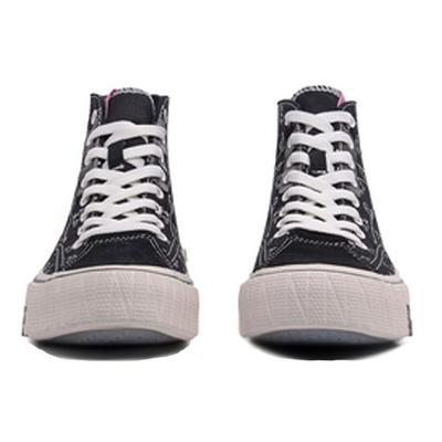 Li Ning Wave Disney Authorized Collection Kung Fu Mi Juy Canvas Hi Slip Resistant Abrasion Resistant AGCQ202-1