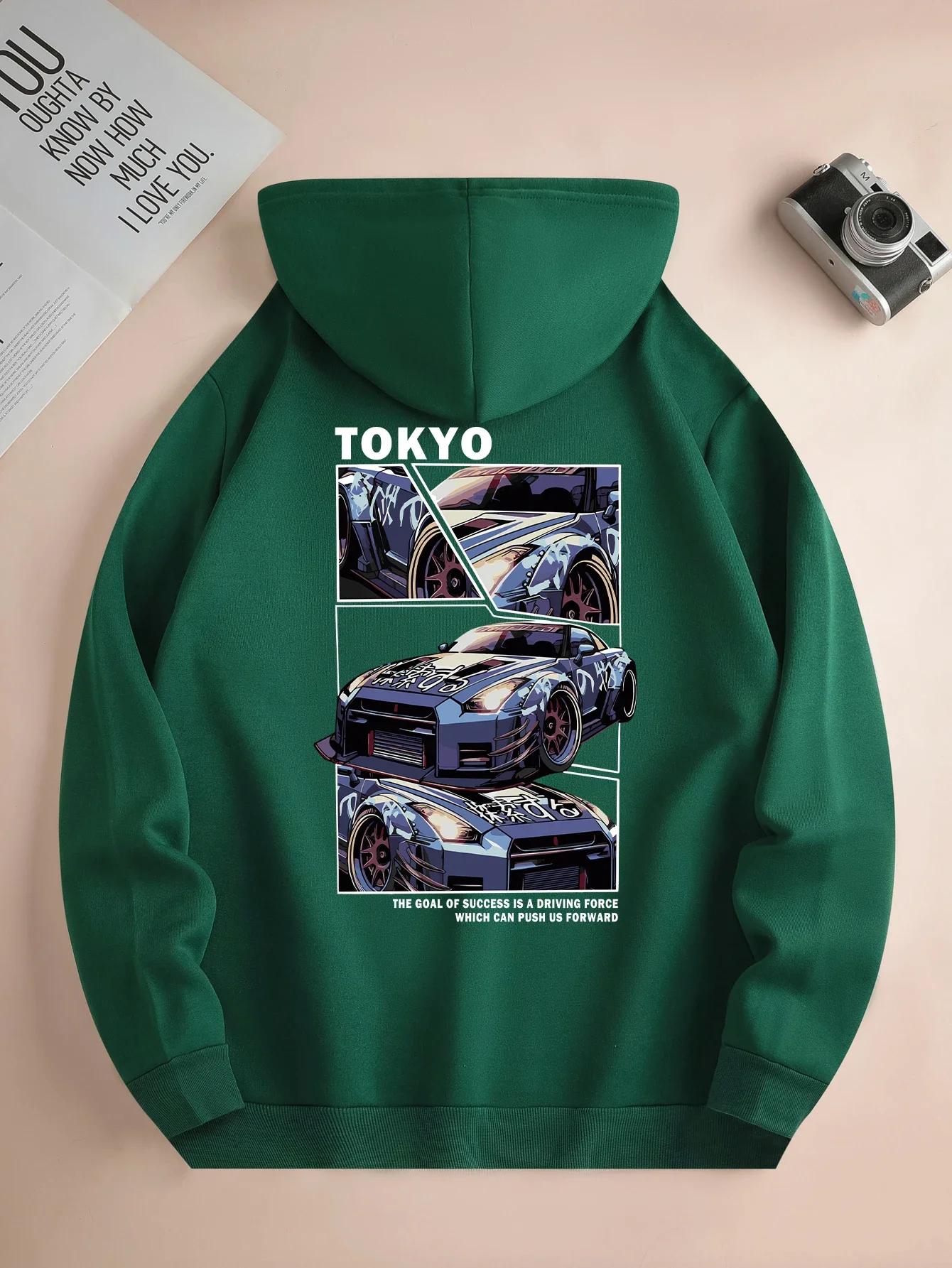 

Trend racing print fashionable sports hoodie, sweatshirt, racing enthusiast loose and comfortable men s sweatshirt, Harajuku top 3XL
