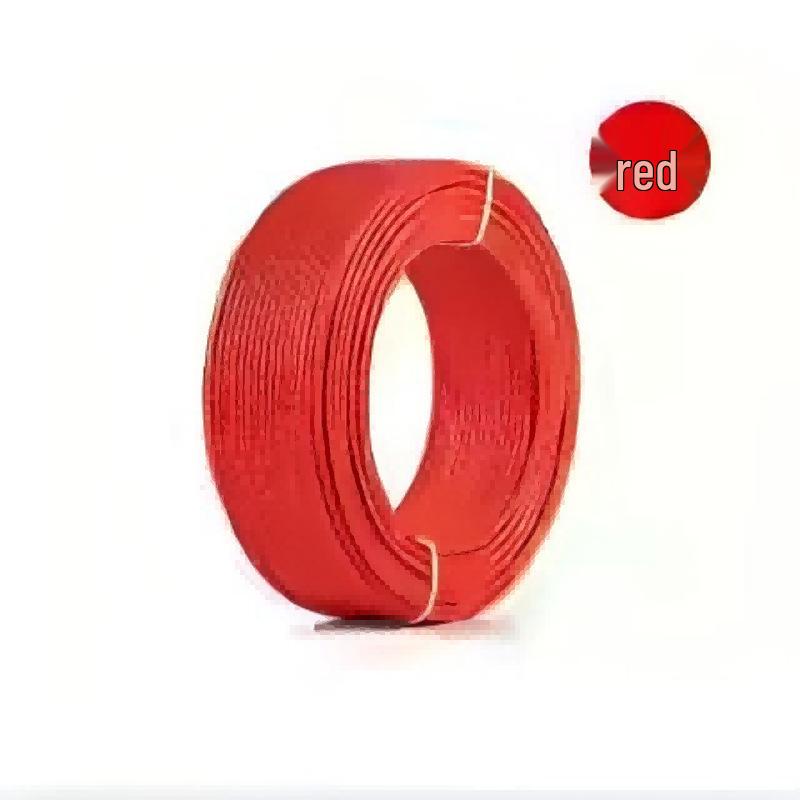 Cheng Tong Flame Retardant Pure Oxygen-Free Copper Single Core Wire (1/1.5/2.5/4/6 sq mm) for Household Use, ZC-BV Standard