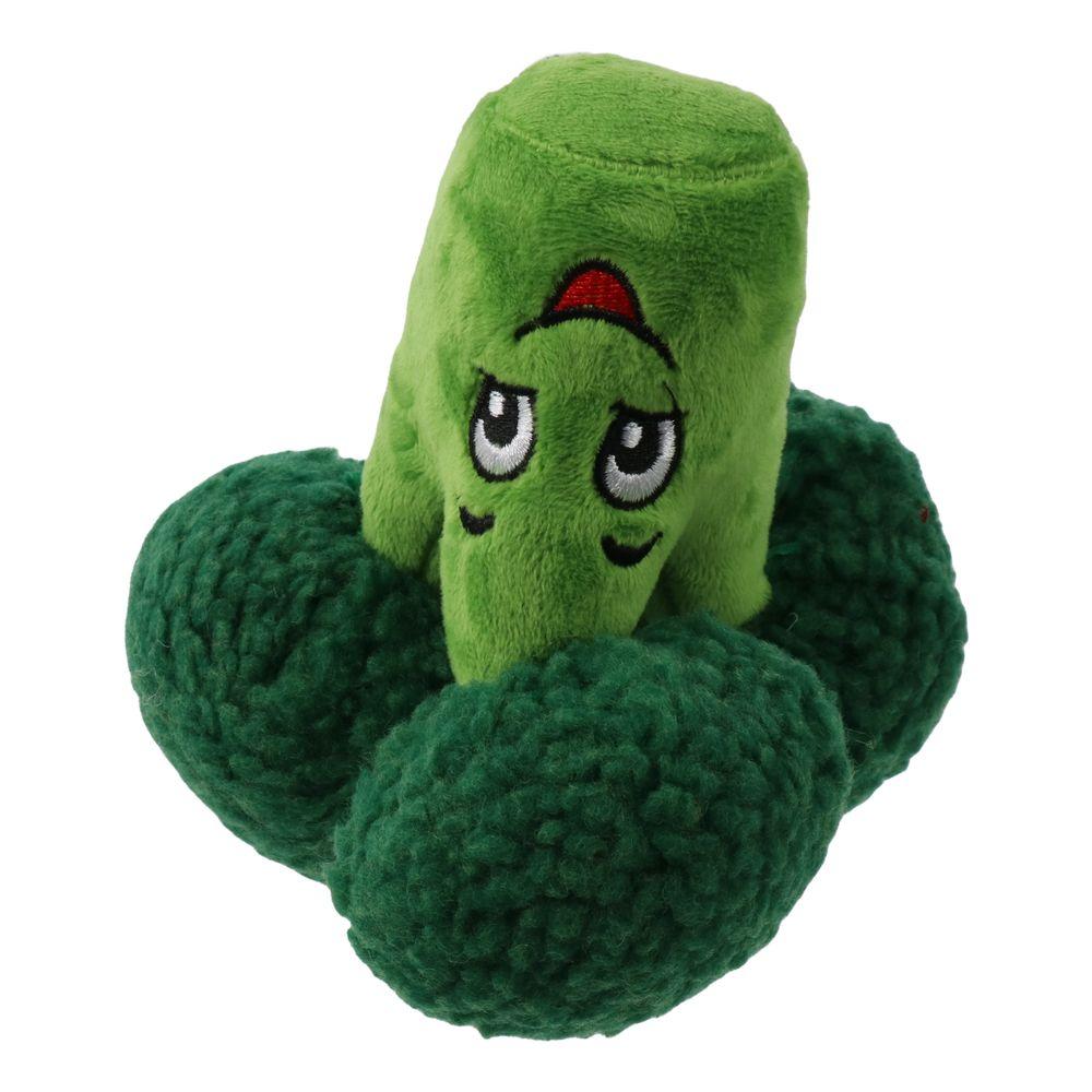 

Плюшевые игрушки для собак с брокколи, игрушки для собак от скуки, скрипучие морщинистые игрушки