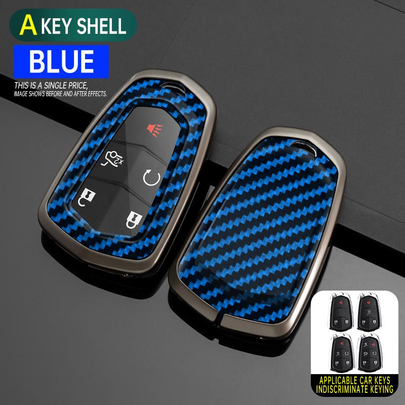Styling Mouldings Alloy Car Remote Key Case Cover Protect Shell Bag For Cadillac ATS XTS XT5 XT4 CT6 XT6 CTS DTS ESV STS ELR Esc