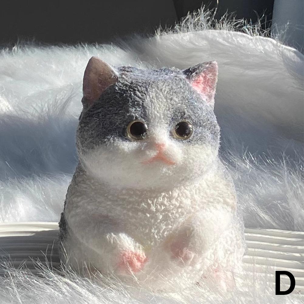 Kawaii Cat Slow Rebound Toy Creative Fidgeting Pinching Kid Gifts Room Kid'S Decoration Fingert W6L3