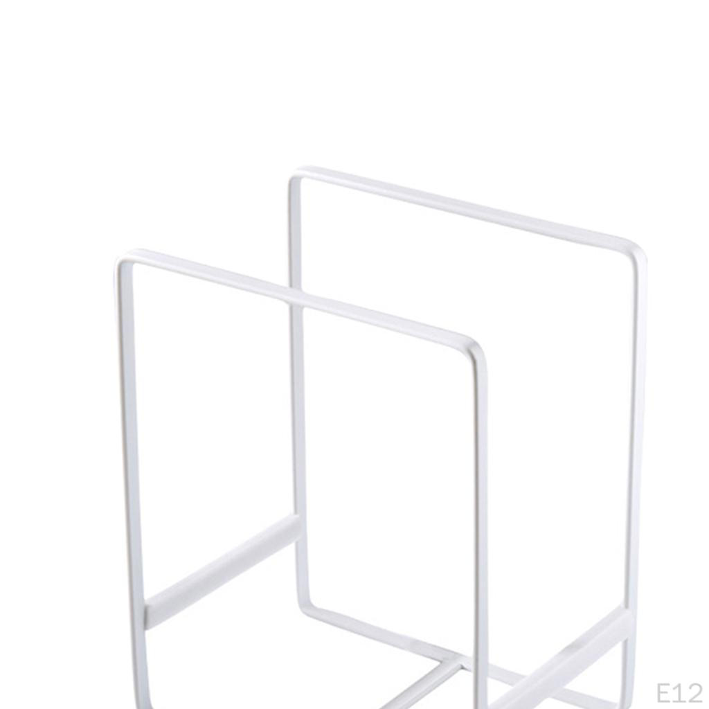 Geschirr-Abtropfgestell Organizer Tellerständer Ausstellungsständer mit Nicht