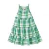 Bonton Sleeveless Check Dress 7617t 400 14