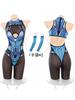 SENMHS Sexy Cyberpunk Senki Cosplay Zentai Lingerie Costume with Perfect for or Any Other A Sexy Gift for Your Girlfriend or One Size Fits Full-Body