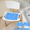 Non-slip Elderly Folding Bath Chair Cushion Bathroom And Shower Chair Elderly Bath Tub Shower Chair Stool Bench Seat Cushion