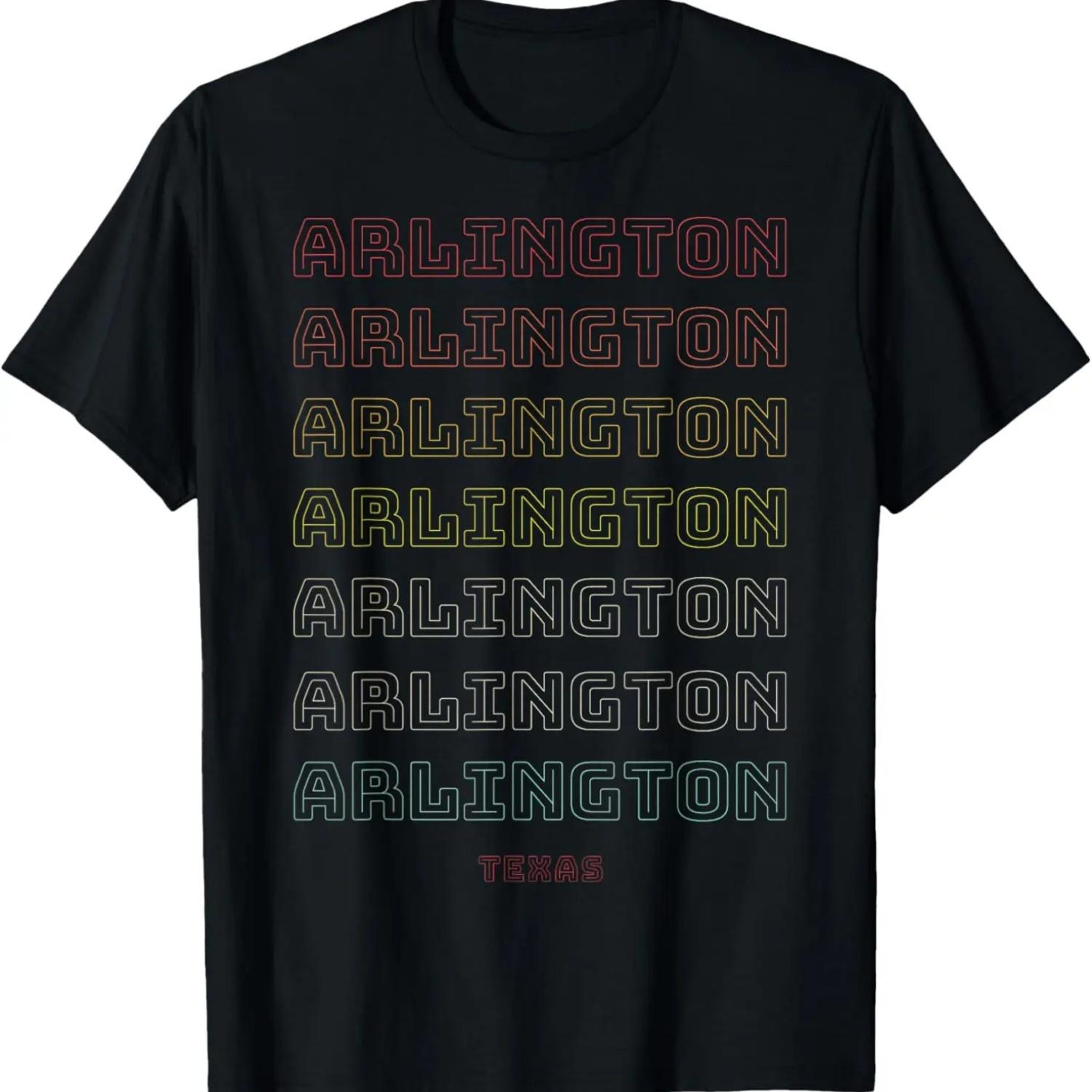 Arlington Texas T-Shirt S чёрный