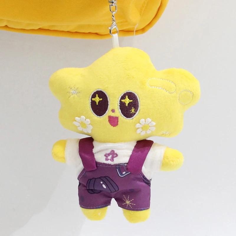 8-14cm Thailand Pluche Sleutelhanger BL CP Cartoon PP Katoenen Pop Sleutelhanger JAIDEE BABII WIN ForceBook AouBoom Fans Collectie Cadeau