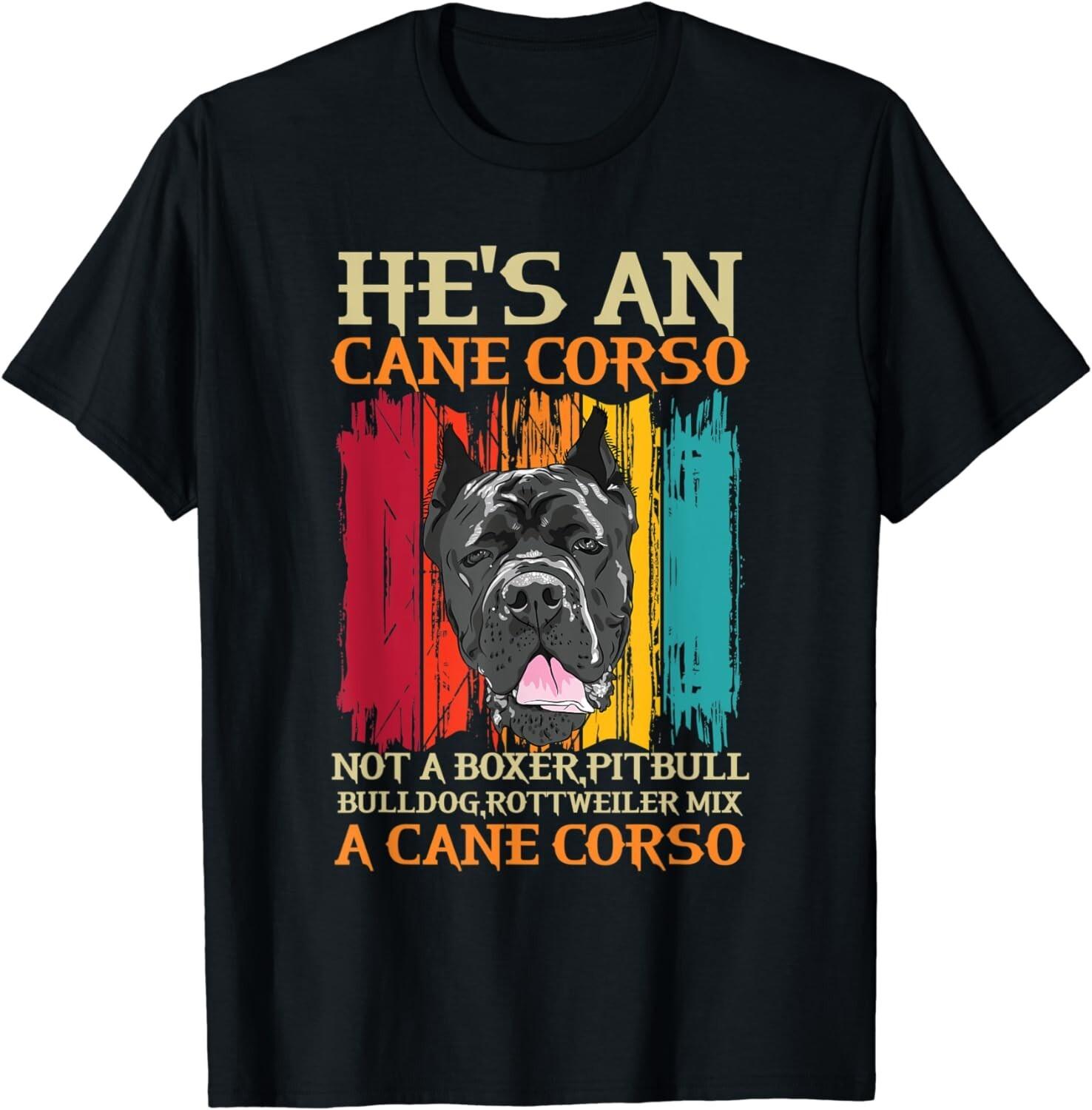 A CANE CORSO Genderspecific Tshirt for gifts for males and females S