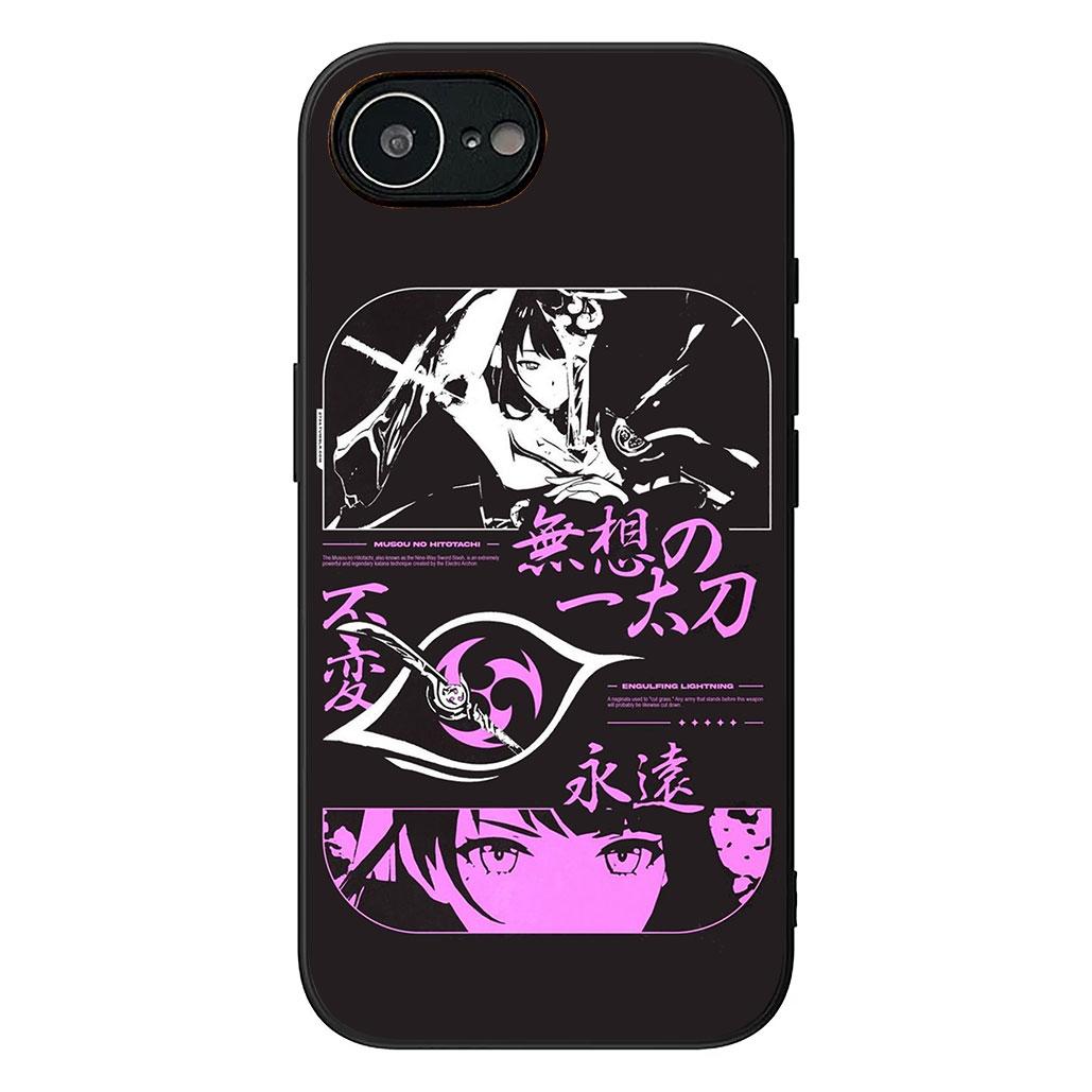 

Genshins Raiden Shogun Impacts Cover for Motorola Moto Edge 50 30 Fusion 40 NEO Ultra Pro G22 G23 G20 G35 G84 G13 G53 Phone Case Motorola Edge 50 Neo