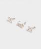Postlude [Silver/3Type] Mini Ribbon Piercing