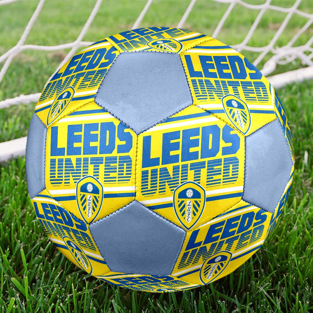 1pc Leeds Crest Football Soccer Ball Size 5 Outdoor Football Fashion Team Training Heartwarming Surprise