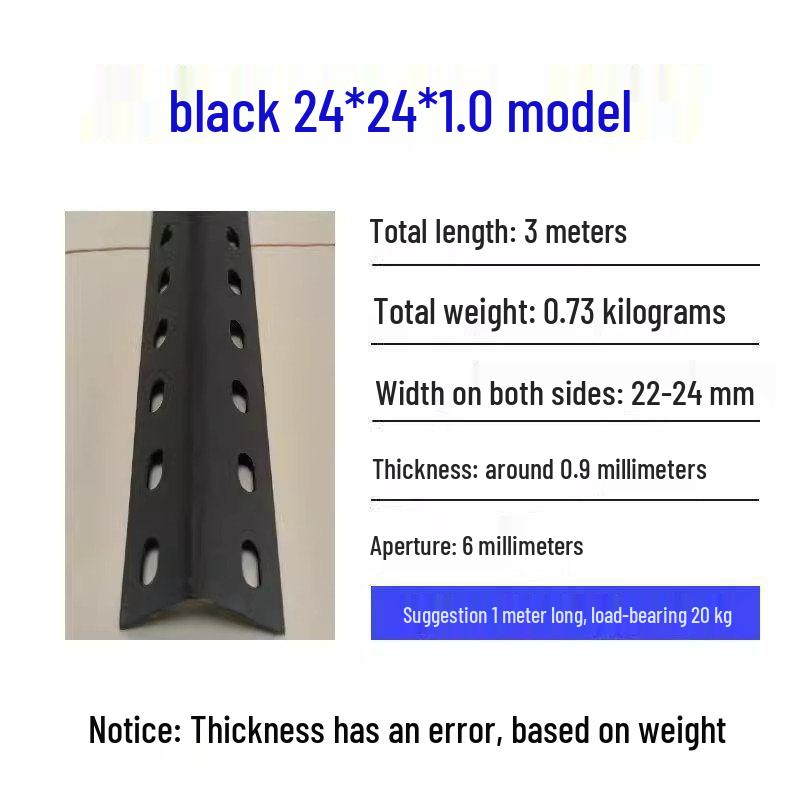 

Stainless Steel Angle Iron Shelving with Triangular Bracket for Home Use