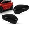 Glossy black /White Rearview Mirror Cover Shell For Renault Clio 4 Mk4 / Zoe / Captur 2012 2013- Door Wing Mirror Case
