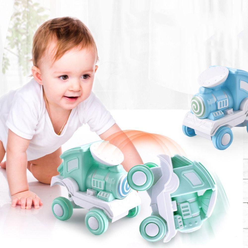 

ABS Children Press Sliding Car Early Education Inertia Pull Back Cars Home Decoration