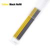 Solid Carpenter Pencil Refill Leads Built-In Sharpener Deep Hole Marker Tool