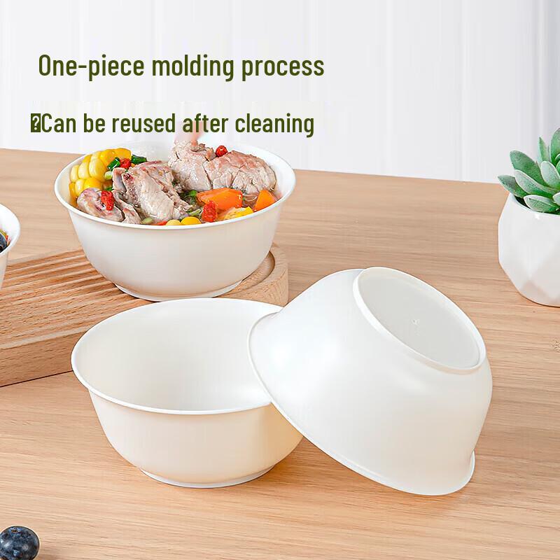 Temeiju Eco-Friendly Disposable Corn Starch Bowls