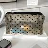 1PCS Transparent Toiletry Wash Bags Mesh Makeup Case Organizer Storage Pouch Casual Make Up Women Neceser Travel Cosmetic Bag