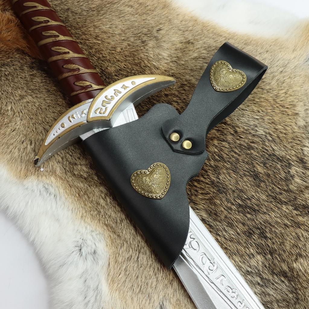 Renaissance Knight Sword Scabbard Belt Accessories Viking Warrior Sword Scabbard Halloween Anime Role Playing Accessories