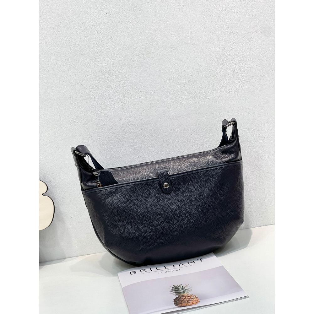 Geantă Pătrată din Piele Naturală de Vacă, Geantă Pătrată Orizontală Crossbody, Modă Populară de Nișă, Geantă de Umăr Practică din Piele Moale pentru Femei