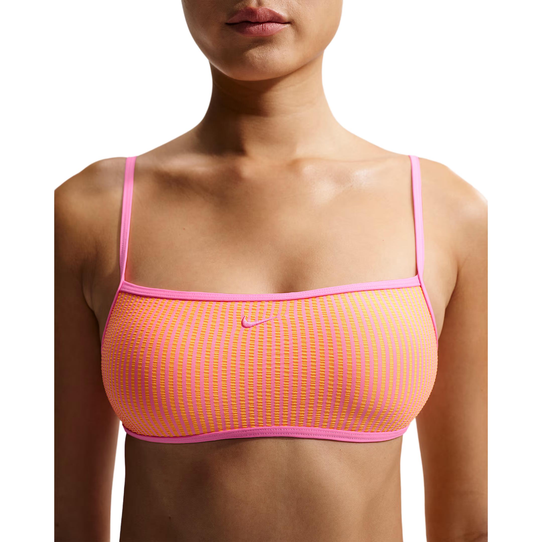 

Nike Swim Women s Ripple Texture Bralette Bikini Top IQ7766-649 L