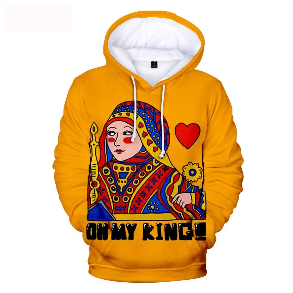 Cheap Poker 3d Hoodies Sweatshirts Men /Women Fashion Hip Hop Harajuku