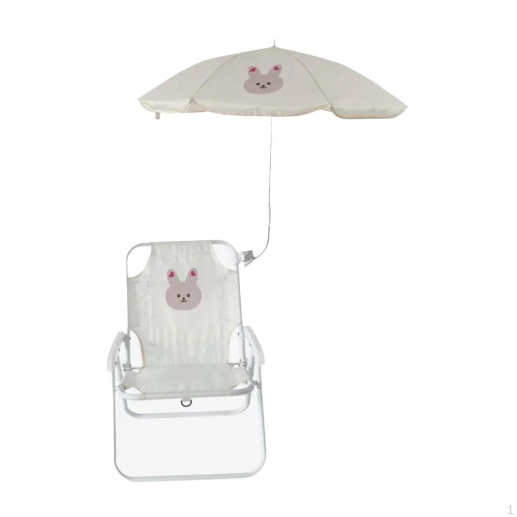 Dětská venkovní židle s baldachýnem pro dobrodružství při kempování