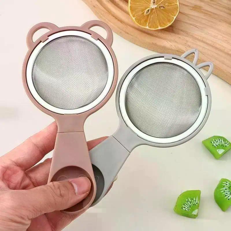 Stainless Steel Fine Matcha Strainer With Binaural 7.5cm Diameter Mini Fine Mesh Sieve Tea Strainers Coffee Flour Kitchen Filter