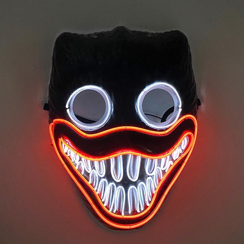 Halloween LED Lichtmasker Halloween Kostuum Benodigdheden voor Festival Maskerade Cosplay Feest Optreden