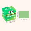 Iridescent Translucent Eye Shape Sticky Notes, 1Pc Self-adhesive Pull-out Memo Pad for School Office
