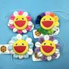 Murakami Takashi Flower Kiki Kaikai Brooch Rainbow Pin Badge Strap Plush Pendant