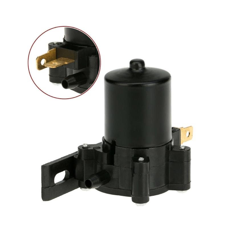 Car Vehicle Front Windshield Washer Motor Pump Automotive Glass Cleaning Maintenance Universal Fit for Car Van Truck 12V