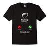 Calling for Hobbies Love Fishinger Hobby Funny T-Shirt Cool Summer Tees Short Sleeve Round Neck T Shirt