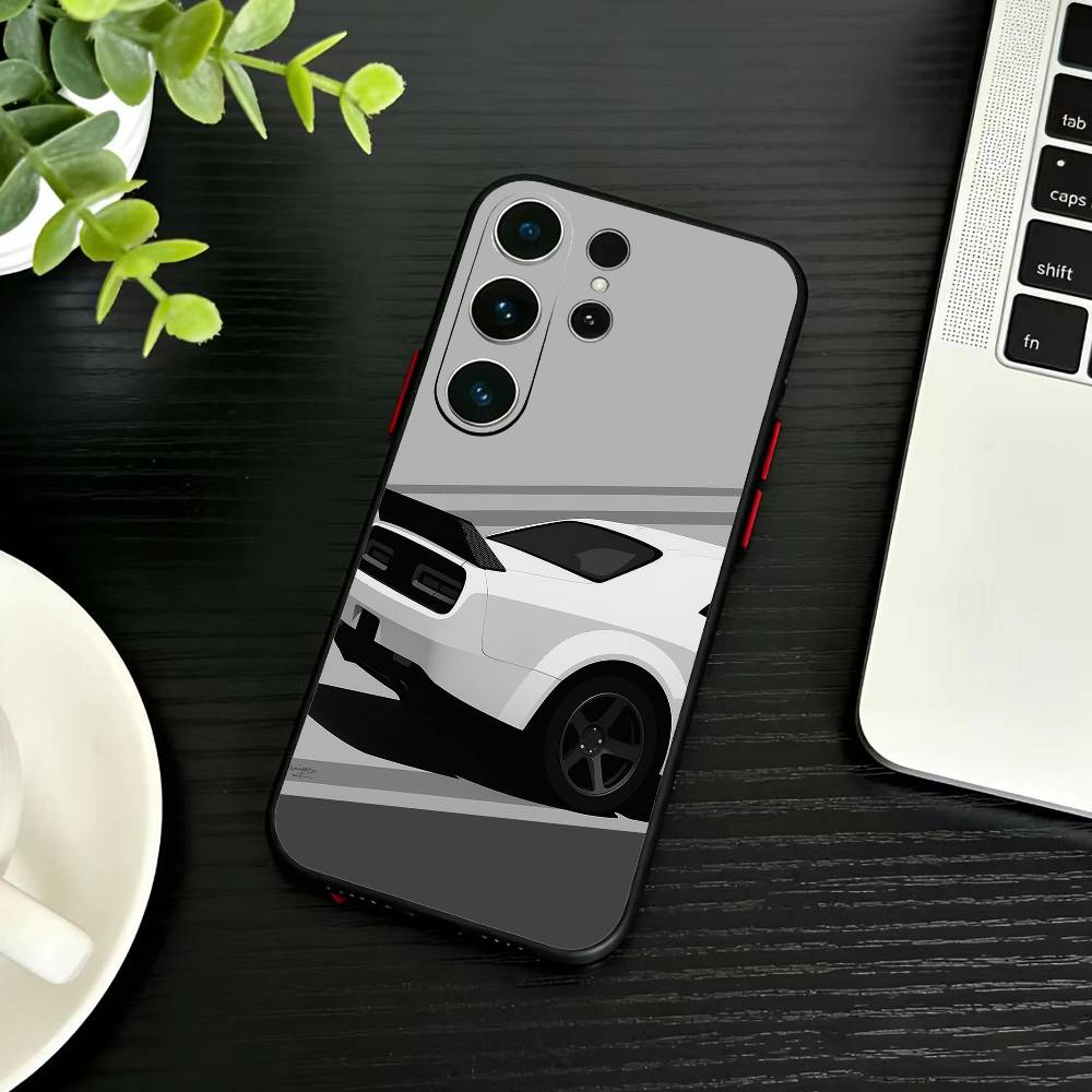 Car Cool sport Phone Case For Samsung S26,S25,S24,S23,S22,S21,S20,Plus,Fe,Lite,Others Black Cover Samsung S20ULTRA5G