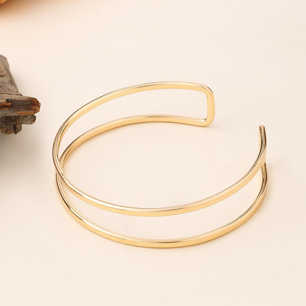 Gold Color Arm Cuff Bracelet for Women Vintage Greek Women's Upper Arm Bracelet Adjustable Open Bangles Jewelry Gifts