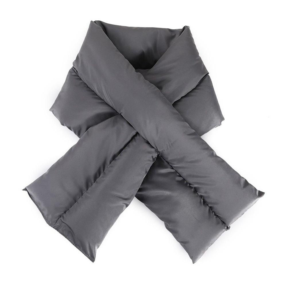 Warm Winter Scarf Down Cotton Skiing Scarve Simple Fashion Neck Warmer Women Men