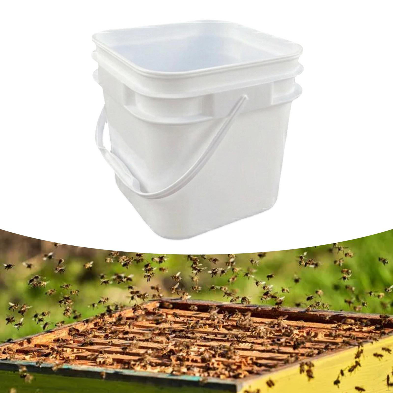 

Equipment Portable Professional Supplies with Gate and Lid Storage Bucket 3.5L