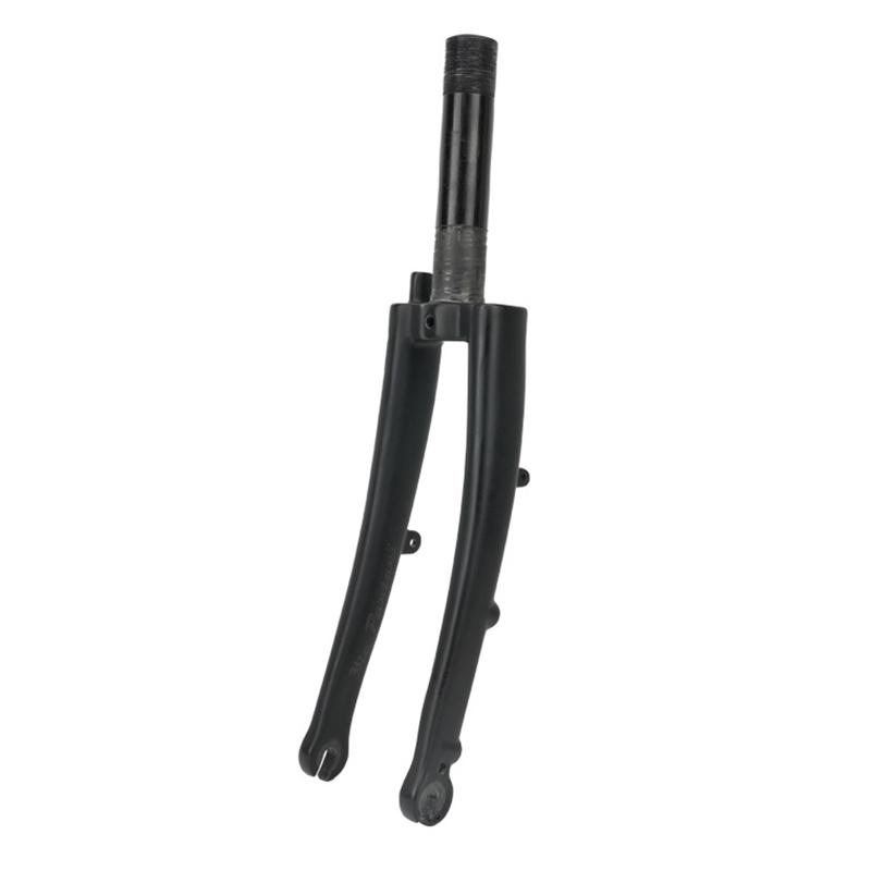 Складная вилка для велосипеда RIRO для Brompton 16   355 1 1/4 1 3/8 Складная передняя вилка для велосипеда Углеродное волокно Велосипедная жесткая вилка