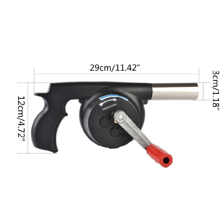 BBQ Fan Air Blower Barbecue Fire Bellows for Picnic Camping Cooking Accessories